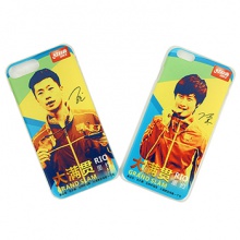 紅雙喜DHS 里約大滿貫蘋果手機(jī)殼  馬龍丁寧圖案