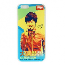 紅雙喜DHS 里約大滿貫蘋果手機(jī)殼  馬龍丁寧圖案