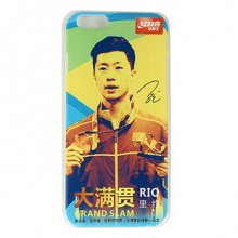 紅雙喜DHS 里約大滿貫蘋果手機(jī)殼  馬龍丁寧圖案