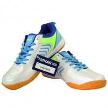 挺拔TIBHAR 新款專業(yè)乒乓球運動鞋 1701A 藍羽