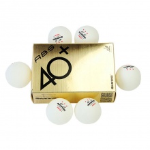 三維SANWEI  新款40+有縫新材料三星乒乓球 6只裝