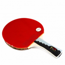 雙魚六星成品拍乒乓球拍  6A 純木底板 展翅套膠