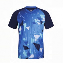 斯帝卡Stiga 新款斯蒂卡服裝CA-73121 藍(lán)色專業(yè)印花比賽服