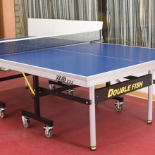 雙魚DOUBLEFISH  233單折移動式藍(lán)臺面乒乓球臺球桌