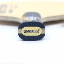 Gambler 敢搏 V-H檜木專業(yè)乒乓底板，經(jīng)典3+2孔令輝芳碳結(jié)構(gòu)
