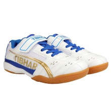 挺拔Tibhar 01920 白/藍(lán) 專業(yè)兒童乒乓球運(yùn)動(dòng)鞋