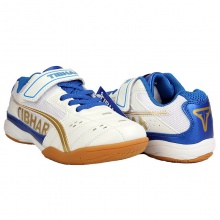 挺拔Tibhar 01920 白/藍(lán) 專業(yè)兒童乒乓球運(yùn)動(dòng)鞋