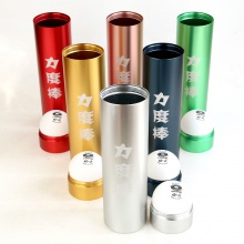 力度LIDU 新款金屬空心滾膠棒壓膠棒輥膠棒  （可裝4粒乒乓球）