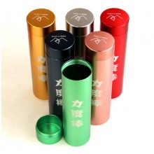 力度LIDU 新款金屬空心滾膠棒壓膠棒輥膠棒  （可裝4粒乒乓球）