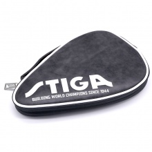 斯帝卡Stiga CP-5C31 灰色皮革葫蘆拍套 單層拍套