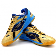 挺拔Tibhar 專業(yè)乒乓球運動鞋 飛虹 藍金色