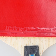 蝴蝶Butterfly TBC-701 內(nèi)置碳素蝴蝶乒乓球成品拍【送蝴蝶三星球 3個(gè)裝】