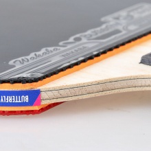 蝴蝶Butterfly TBC-701 內(nèi)置碳素蝴蝶乒乓球成品拍【送蝴蝶三星球 3個(gè)裝】