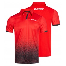 多尼克Donic 83215-218 專業(yè)運(yùn)動T恤 紅色 翻領(lǐng)T恤