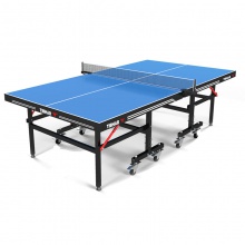 挺拔Tibhar 9822 分體輪式乒乓球臺球桌 國際乒聯(lián)認(rèn)證比賽用臺
