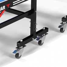 挺拔Tibhar 9822 分體輪式乒乓球臺球桌 國際乒聯(lián)認(rèn)證比賽用臺