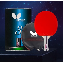 蝴蝶Butterfly TBC-301 蝴蝶乒乓球成品拍成品拍 輕量型 五層純木+YUKI粘性膠皮
