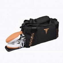 挺拔Tibhar 22029 乒乓球包 黑色 單肩長款斜挎包旅行包運動包