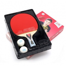 雙魚Doublefish 4A+ 乒乓球成品拍 雙面反膠 七層純木結(jié)構(gòu)