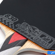 雙魚Doublefish 4A+ 乒乓球成品拍 雙面反膠 七層純木結(jié)構(gòu)