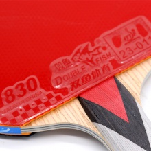 雙魚Doublefish 4A+ 乒乓球成品拍 雙面反膠 七層純木結(jié)構(gòu)