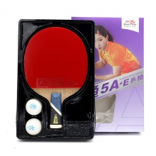 雙魚Doublefish 5A+ 乒乓球成品拍 雙面反膠 5+2內置結構