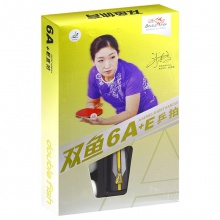 雙魚(yú)Doublefish 6A+ 六星進(jìn)攻型成品拍 乒乓球拍單拍 初學(xué)者兒童學(xué)生乒乓拍