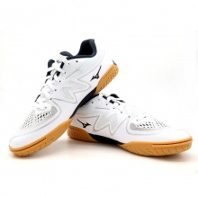 美津濃Mizuno 81GA211027 專業(yè)乒乓球鞋 白藍色 WAVE MEDAL RISE