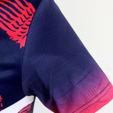 斯帝卡Stiga CA-0543 運動T恤 乒乓球比賽服 玫紅/藏青色