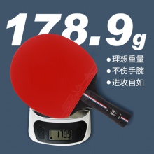 雷神Loki 麒麟2星成品拍 專(zhuān)業(yè)乒乓球拍單拍 體育考試初學(xué)者 學(xué)生用拍 K2