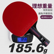 雷神Loki 麒麟4星成品拍 專(zhuān)業(yè)乒乓球拍單拍 體育考試初學(xué)者 學(xué)生用拍 K4