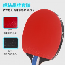 雷神Loki 麒麟7星成品拍 專業(yè)乒乓球拍單拍 體育考試初學者 學生用拍 K7