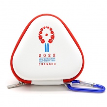 雙魚Doublefish 2022成都世乒賽紀(jì)念球（含球盒） 三星40+有縫乒乓球 三個(gè)裝