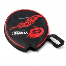 銀河Yinhe 8024 乒乓球拍套 圓形單拍套 耐磨牛津布小巧輕便雙色可選