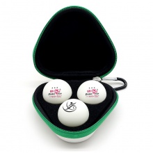 雙魚Doublefish 2023德班世乒賽紀(jì)念球（含球盒） 三星40+有縫乒乓球 三個(gè)裝