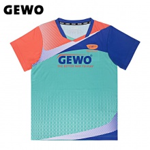 杰沃GEWO FN08 炫彩 捷沃專業(yè)乒乓球服運(yùn)動(dòng)T恤 印花比賽服  馬卡龍色