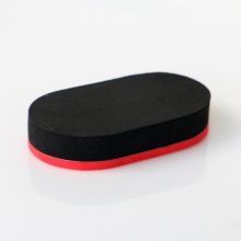 陽(yáng)光紅黑高密度乒乓膠皮清潔棉洗膠棉清潔海綿擦