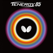 Butterfly蝴蝶T05乒乓球膠皮（05800）TENERGY 05澀性反膠套膠