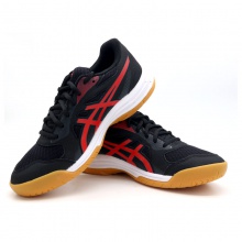 亞瑟士Asics 跨界5 1071A086-002 專業(yè)乒乓球鞋 黑紅色