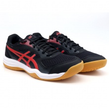 亞瑟士Asics 跨界5 1071A086-002 專業(yè)乒乓球鞋 黑紅色