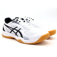 亞瑟士Asics 跨界5 1071A086-103 專業(yè)乒乓球鞋 白黑色