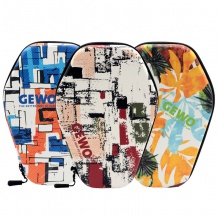 杰沃Gewo捷沃 PPT02 炫彩乒乓球拍套 涂鴉彩繪硬殼拍套