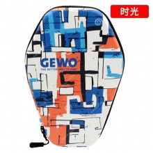 杰沃Gewo捷沃 PPT02 炫彩乒乓球拍套 涂鴉彩繪硬殼拍套