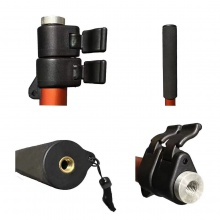 陽光Sunflex 伸縮拉長多球訓(xùn)練乒乓球拾球器撿球網(wǎng)拉桿式網(wǎng)筐 伸縮式 拾球器