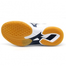 美津濃Mizuno 81GA220514 9代 專業(yè)乒乓球運(yùn)動(dòng)鞋 白/藏藍(lán)色
