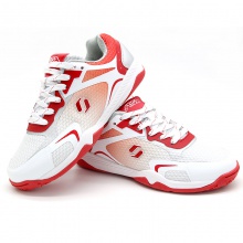 斯帝卡Stiga CS-15A41 專業(yè)乒乓球鞋男鞋女鞋透氣超輕防滑耐磨專業(yè)訓(xùn)練鞋乒乓鞋 白紅色