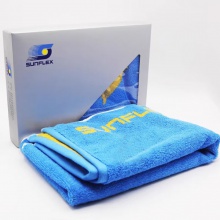 德國(guó)陽(yáng)光Sunflex 運(yùn)動(dòng)毛巾汗巾乒乓球羽毛球運(yùn)動(dòng)擦臉擦汗毛巾純棉 藍(lán)黃