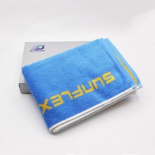 德國(guó)陽(yáng)光Sunflex 運(yùn)動(dòng)毛巾汗巾乒乓球羽毛球運(yùn)動(dòng)擦臉擦汗毛巾純棉 藍(lán)黃