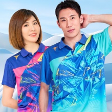 挺拔TIBHAR 幻彩2.0 02412乒乓球服夏季透氣T恤短袖乒乓球運動服訓(xùn)練服