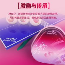 雙魚(yú)Doublefish劉詩(shī)雯林高遠(yuǎn)肖像乒乓球 收藏紀(jì)念比賽訓(xùn)練球官方正品 送球盒